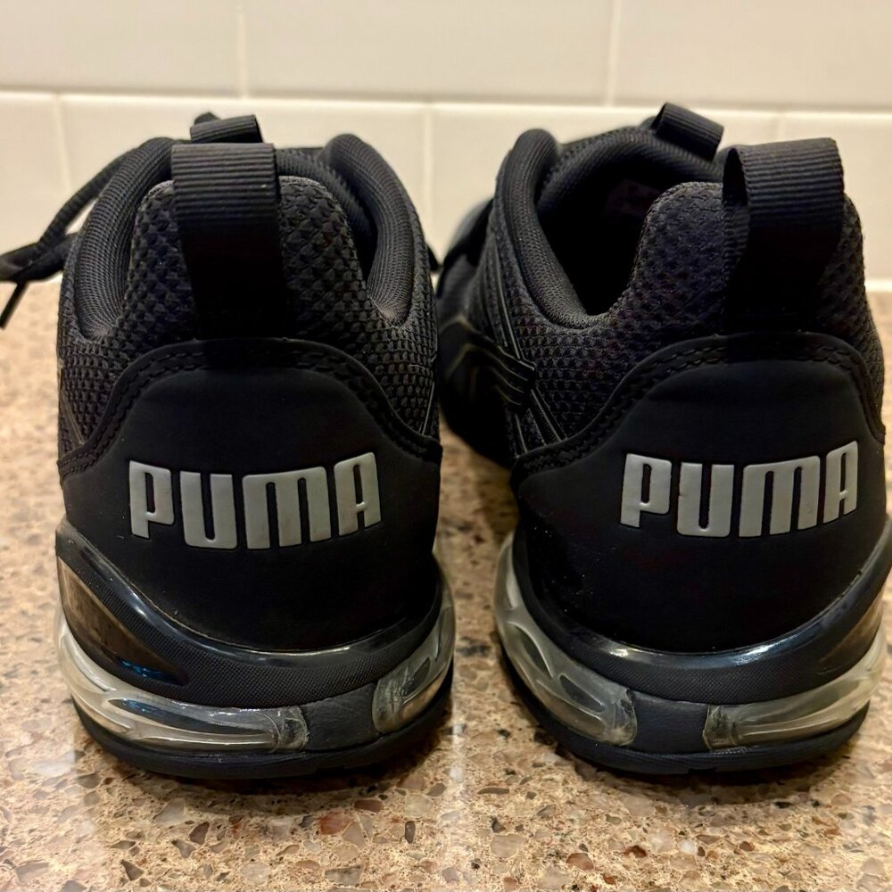 Mens Puma Voltaic Evo Running Shoe w/Softfoam - Black Size 10M - Picture 4 of 11